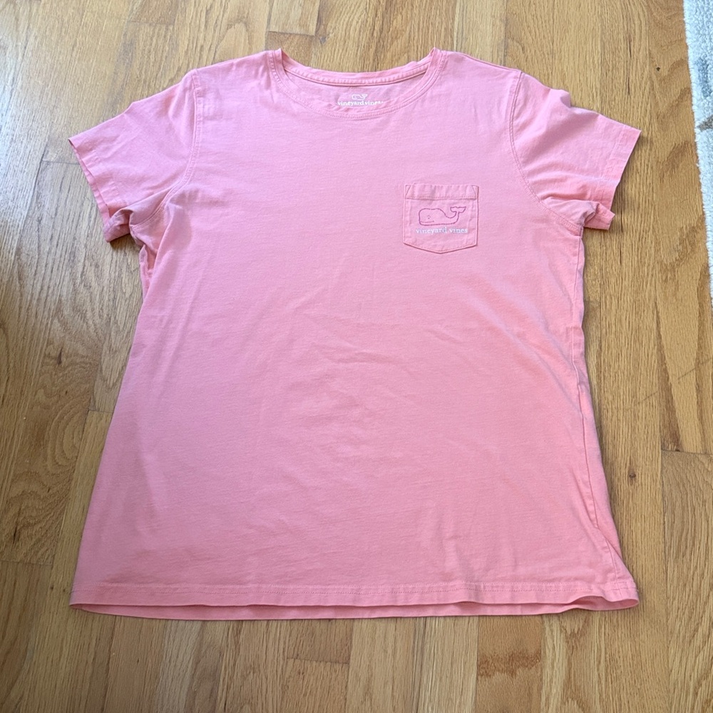 Vineyard Vines Pink Short Sleeve Tee